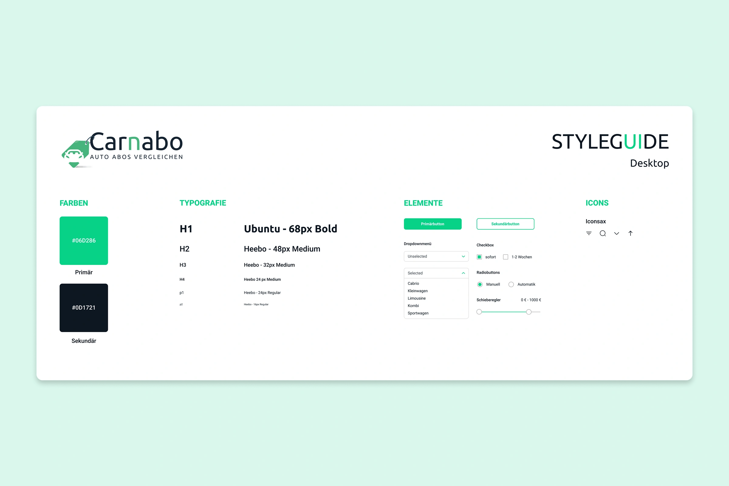 Styleguide
